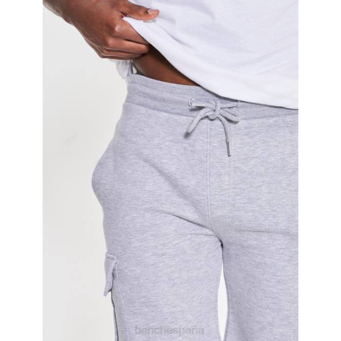 vestir Bench hombres pantalones cortos de lana claxton 8HRJ51 gris marga