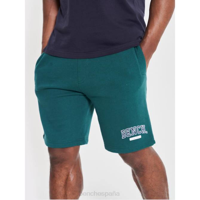 vestir Bench hombres pantalones cortos de lana raldo 8HRJ49 verde