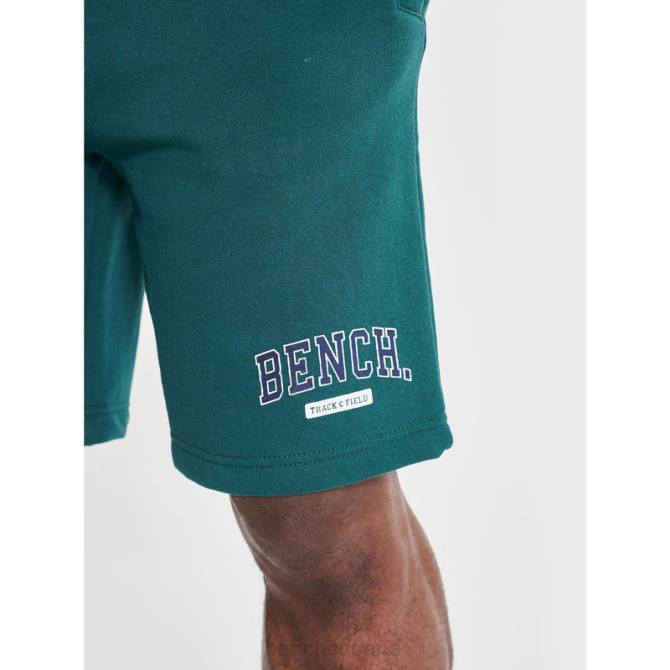 vestir Bench hombres pantalones cortos de lana raldo 8HRJ49 verde