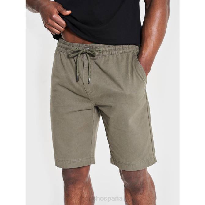 vestir Bench hombres shorts chinos hotspur 8HRJ42 caqui