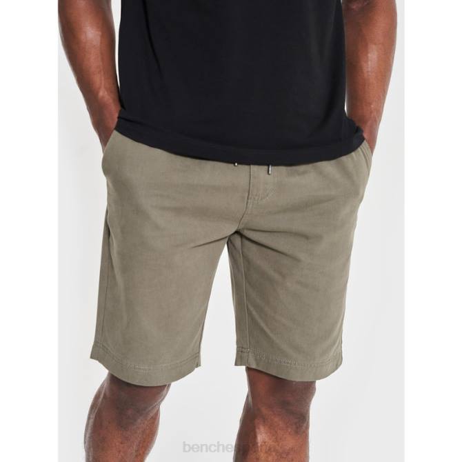 vestir Bench hombres shorts chinos hotspur 8HRJ42 caqui