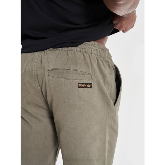 vestir Bench hombres shorts chinos hotspur 8HRJ42 caqui