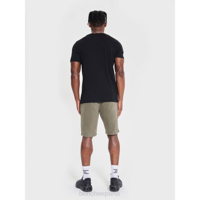 vestir Bench hombres shorts chinos hotspur 8HRJ42 caqui