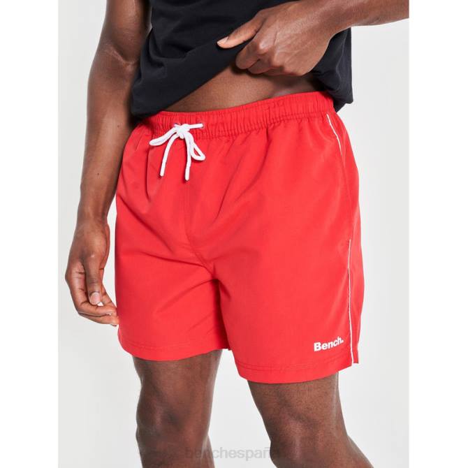 vestir Bench hombres shorts de baño azules 8HRJ46 rojo