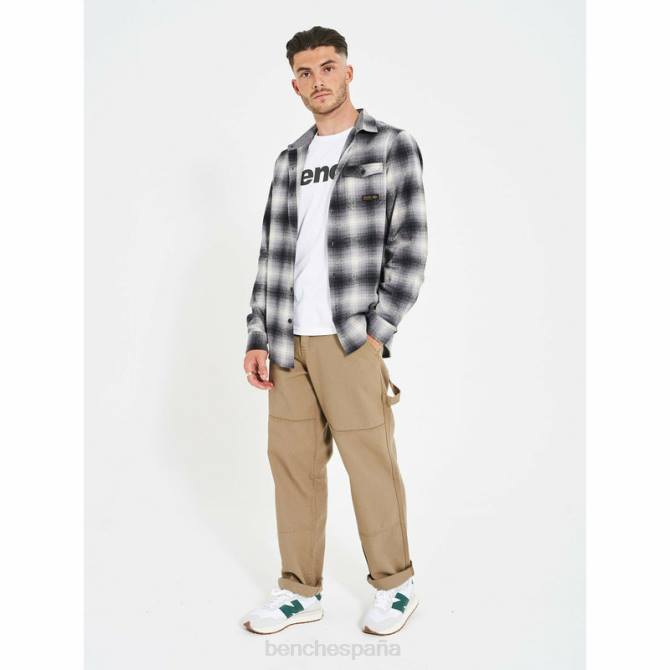 vestir Bench hombres camisa de franela 8HRJ31 control de sombra