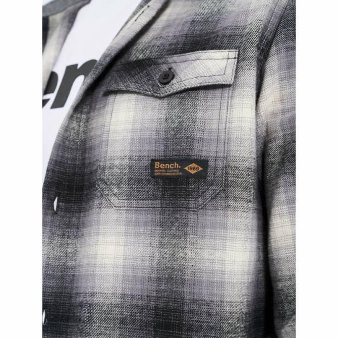 vestir Bench hombres camisa de franela 8HRJ31 control de sombra
