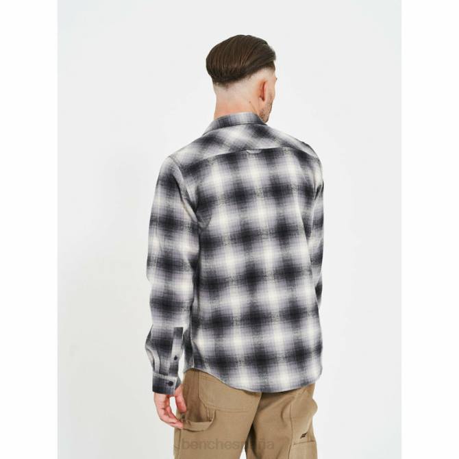 vestir Bench hombres camisa de franela 8HRJ31 control de sombra
