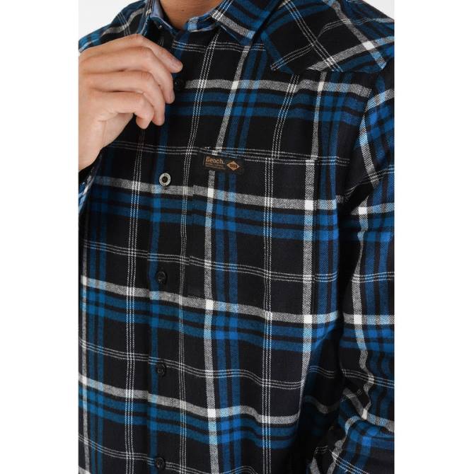 vestir Bench hombres camisa de franela lauder 8HRJ29 clasificado