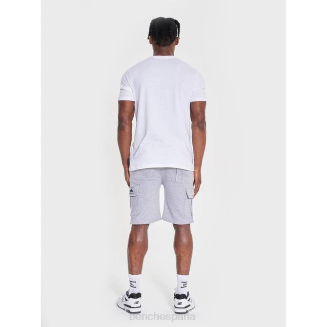 vestir Bench hombres camiseta 8HRJ9 blanco