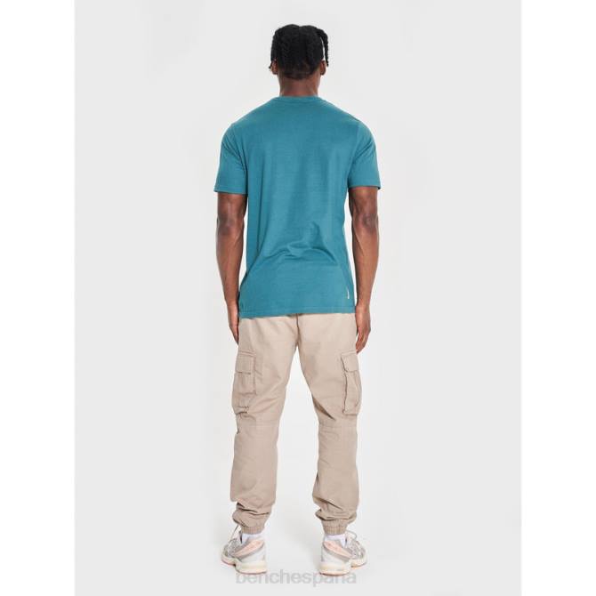 vestir Bench hombres camiseta de cazador 8HRJ13 verde