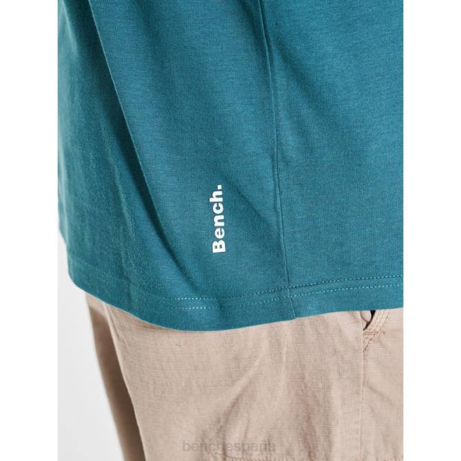 vestir Bench hombres camiseta de cazador 8HRJ13 verde