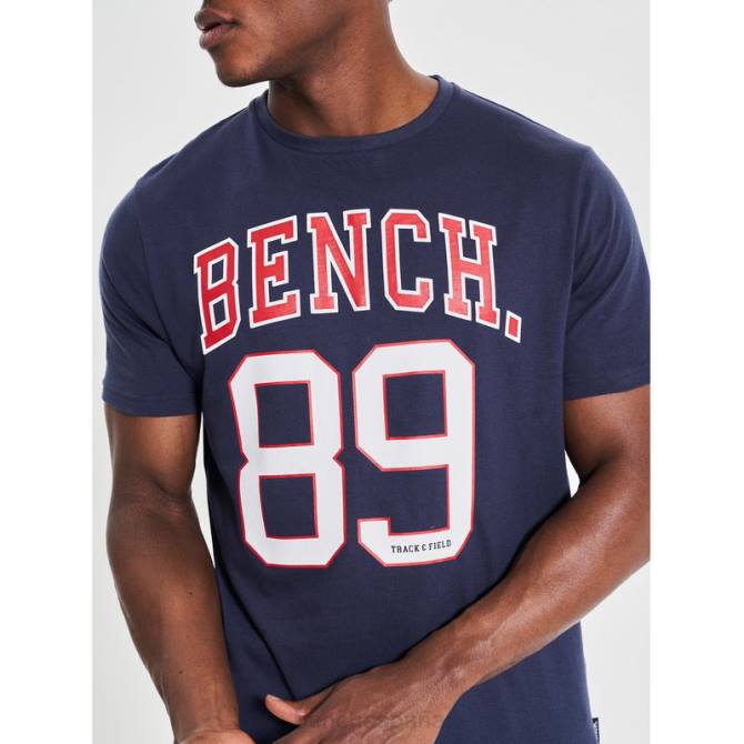 vestir Bench hombres camiseta de cazador 8HRJ14 Armada