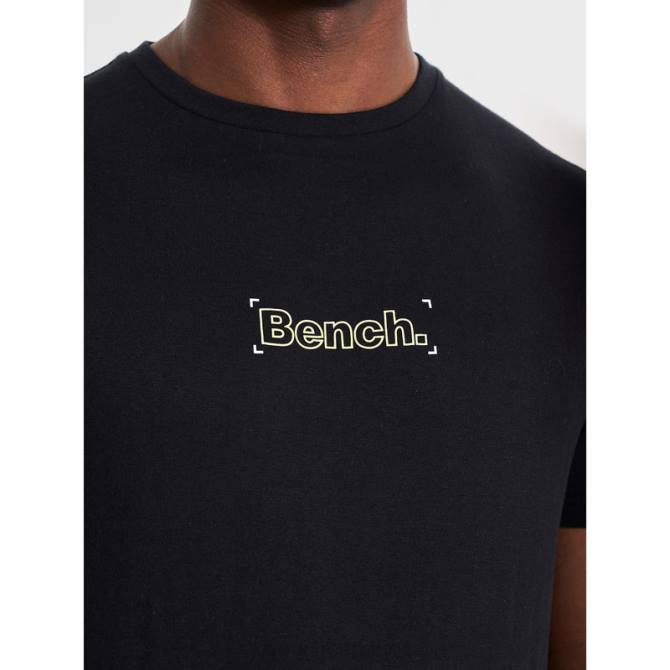 vestir Bench hombres camiseta jared 8HRJ17 negro