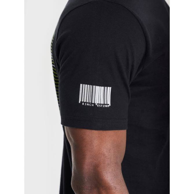 vestir Bench hombres camiseta jared 8HRJ17 negro