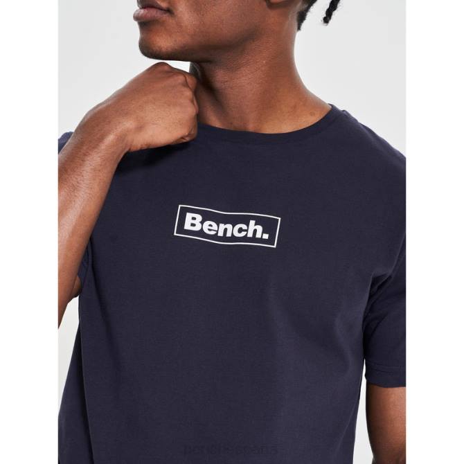vestir Bench hombres camiseta sostenible angus 8HRJ18 Armada