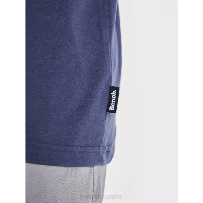 vestir Bench hombres camiseta sullivan 8HRJ11 Armada