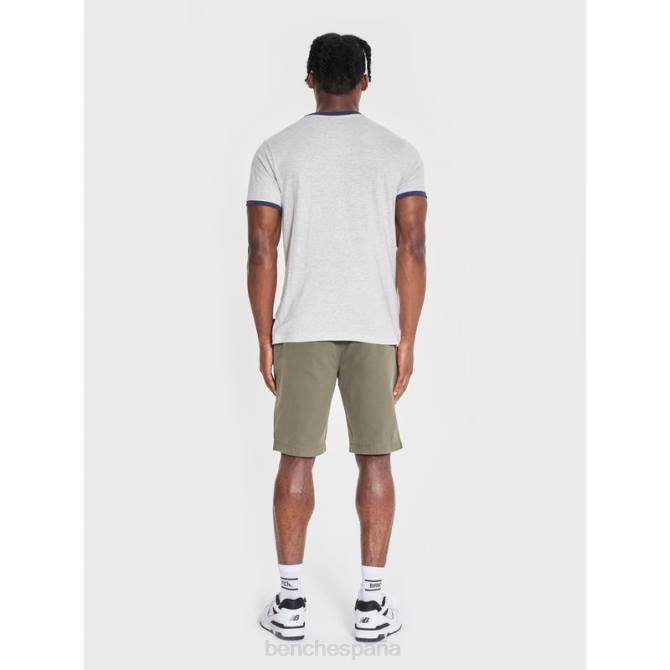 vestir Bench hombres camiseta sullivan 8HRJ12 crudo marga