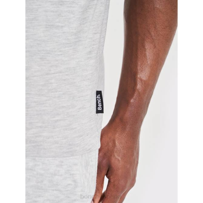 vestir Bench hombres conjunto de shorts y camiseta ralhut 8HRJ63 crudo marga