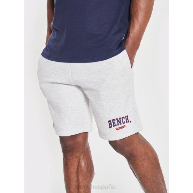 vestir Bench hombres conjunto de shorts y camiseta ralhut 8HRJ63 crudo marga