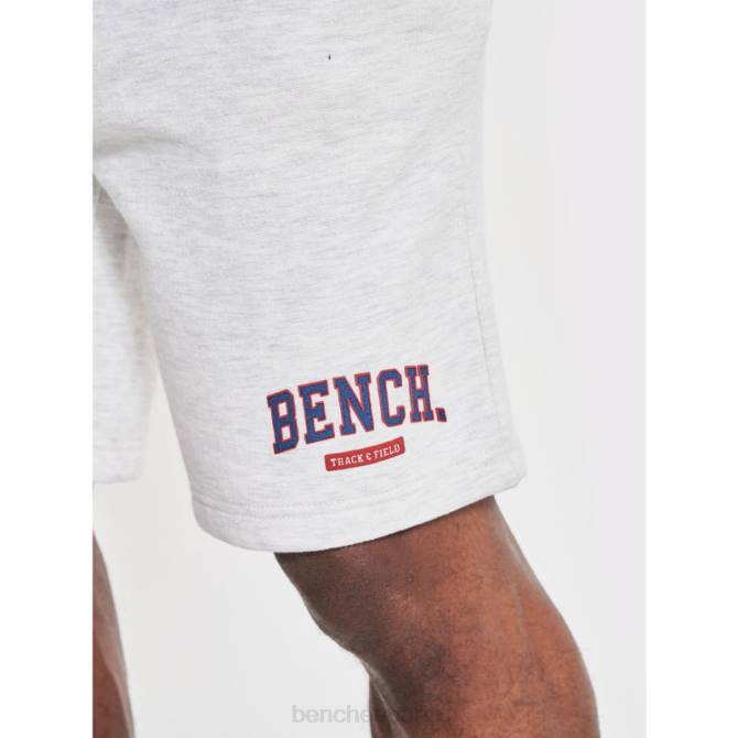 vestir Bench hombres conjunto de shorts y camiseta ralhut 8HRJ63 crudo marga