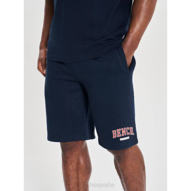 vestir Bench hombres conjunto de shorts y camiseta ralhut 8HRJ64 Armada