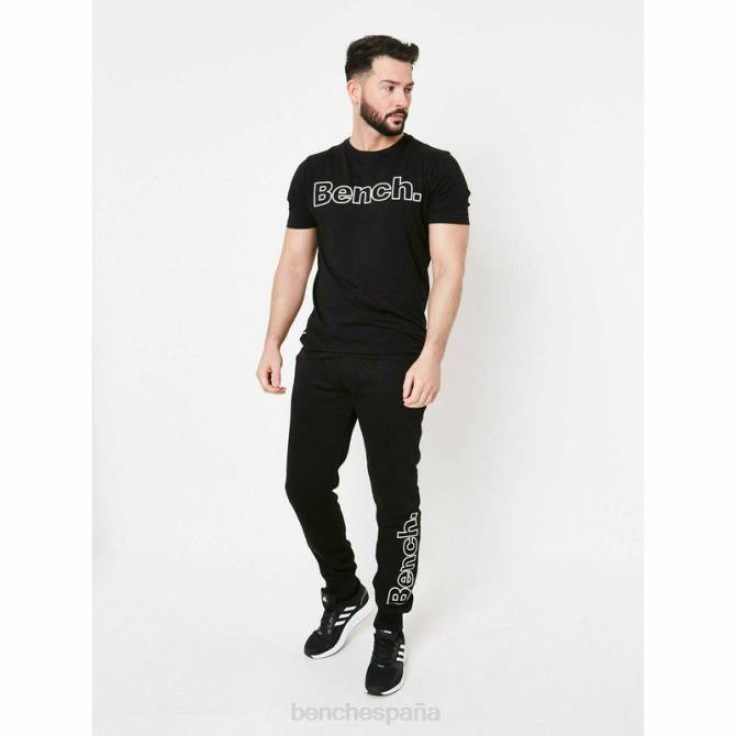 vestir Bench hombres conjunto de chándal akon de 3 piezas 8HRJ69 negro