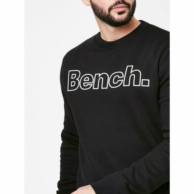 vestir Bench hombres conjunto de chándal akon de 3 piezas 8HRJ69 negro
