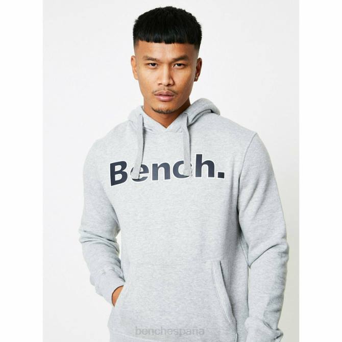 vestir Bench hombres conjunto de chándal axel de 3 piezas 8HRJ70 gris marga