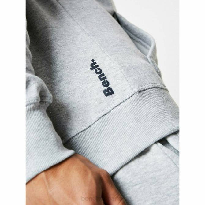 vestir Bench hombres conjunto de chándal axel de 3 piezas 8HRJ70 gris marga