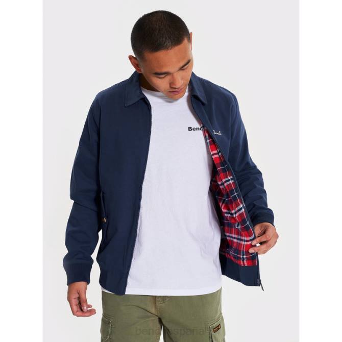 vestir Bench hombres chaqueta harrington 8HRJ40 Armada