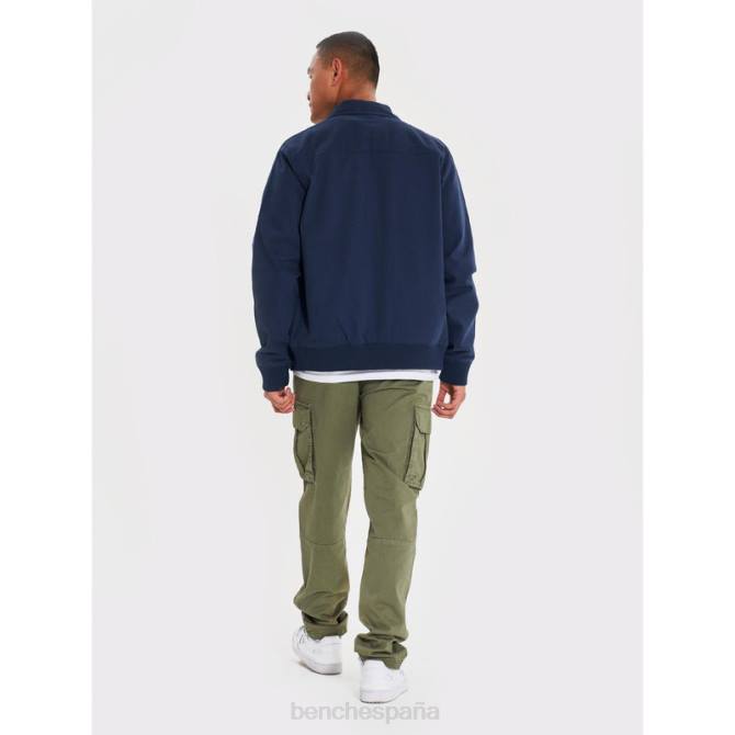 vestir Bench hombres chaqueta harrington 8HRJ40 Armada
