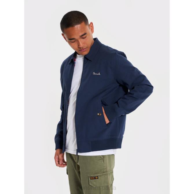 vestir Bench hombres chaqueta harrington 8HRJ40 Armada