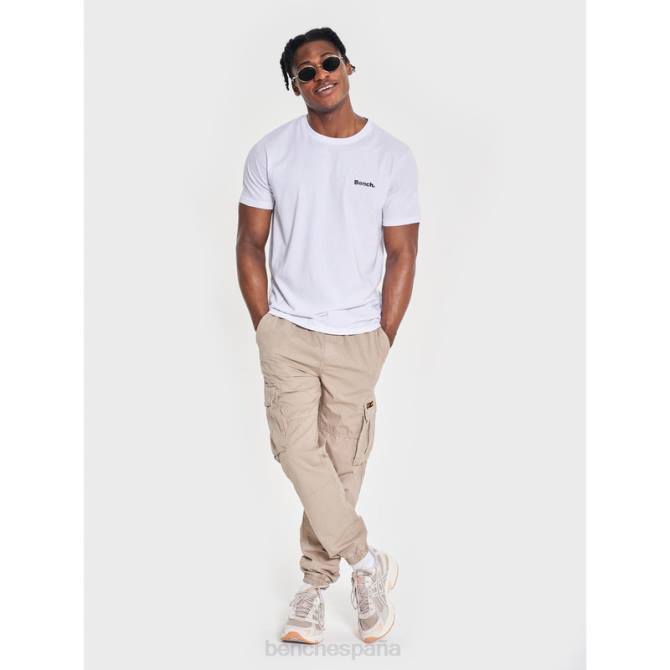 vestir Bench hombres pantalones cargo devvie 8HRJ54 piedra
