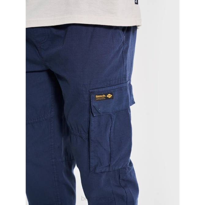 vestir Bench hombres pantalones cargo devvie 8HRJ55 Armada