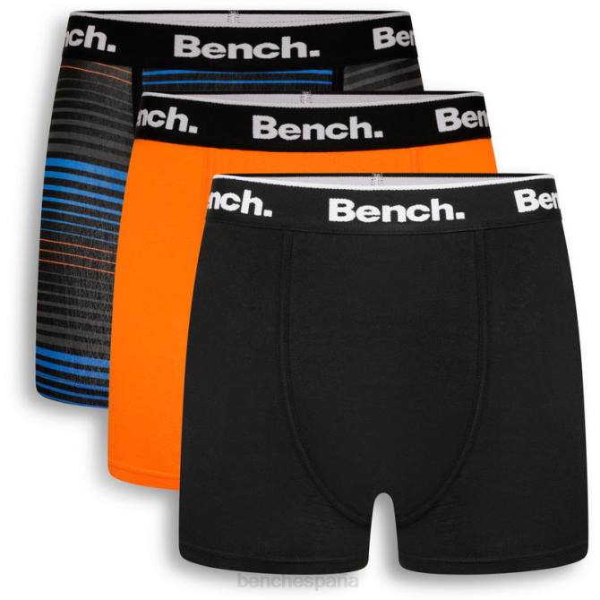 vestir Bench hombres lambie paquete de 3 calzoncillos 8HRJ79 clasificado