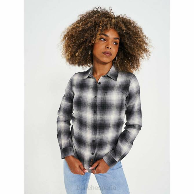 vestir Bench mujer camisa de franela Cheviotti 8HRJ113 control de sombra