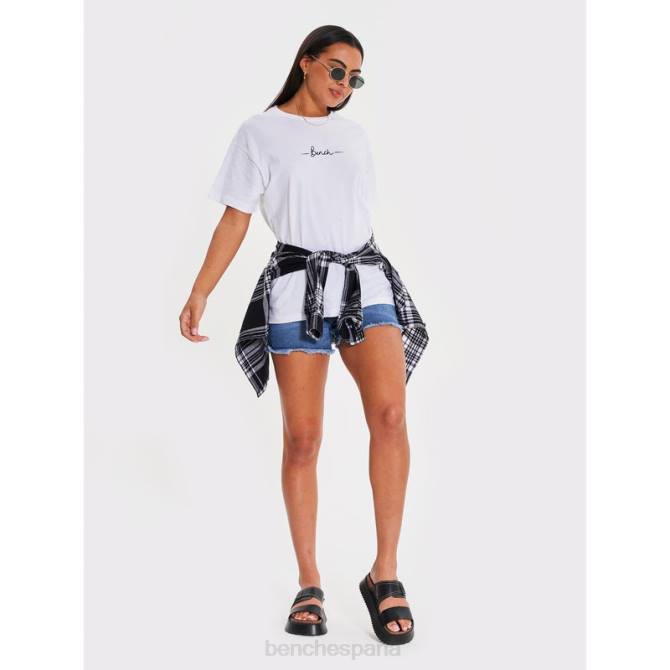 vestir Bench mujer camisa de franela ellamay 8HRJ111 cheque negro