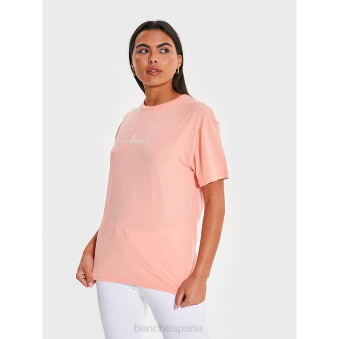 vestir Bench mujer camiseta abelia 8HRJ99 durazno