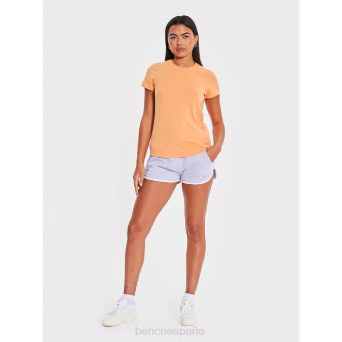 vestir Bench mujer camiseta berla 8HRJ96 naranja