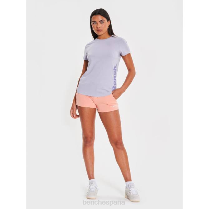 vestir Bench mujer camiseta berla 8HRJ98 lila