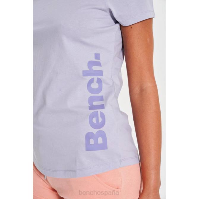vestir Bench mujer camiseta berla 8HRJ98 lila