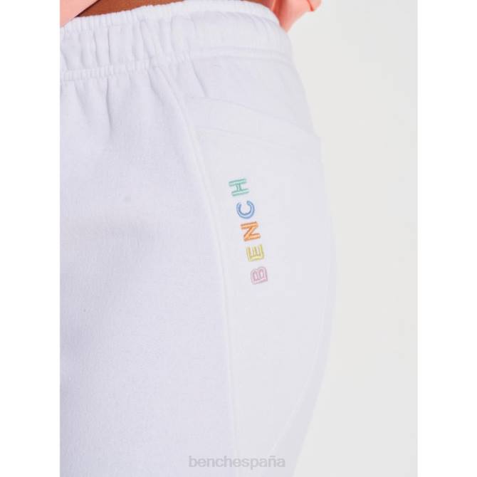 vestir Bench mujer joggers julane 8HRJ122 blanco