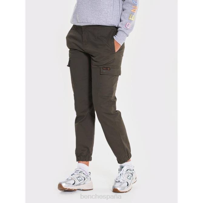 vestir Bench mujer pantalones cargo doah 8HRJ126 caqui