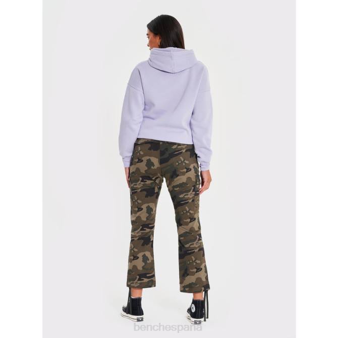 vestir Bench mujer pantalones cargo kanako 8HRJ128 camuflaje