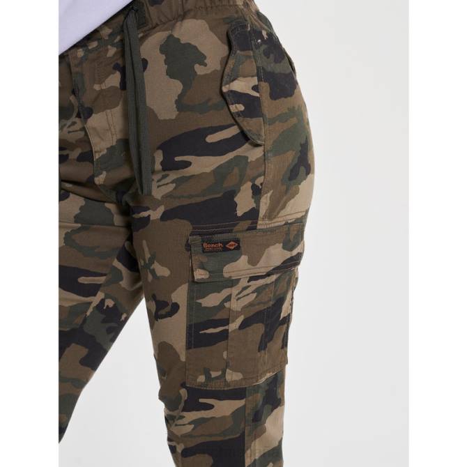 vestir Bench mujer pantalones cargo kanako 8HRJ128 camuflaje