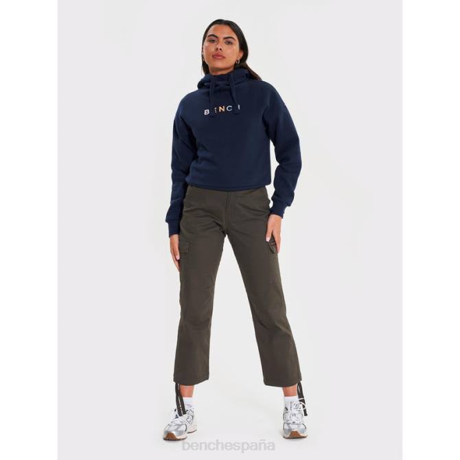 vestir Bench mujer sudadera con capucha emaline 8HRJ105 Armada