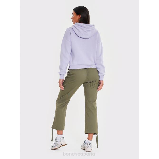 vestir Bench mujer sudadera con capucha emaline 8HRJ106 lila